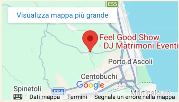 Mappa Sede Feel Good Show