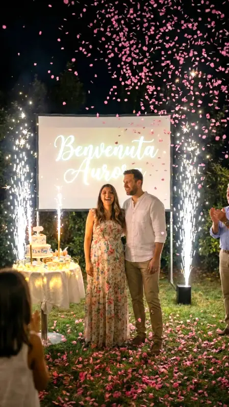 I nostri cannoni spara coriandoli  Rosa e Azzurro sono l'elemento ideale per infondere un'atmosfera magica e carica di emozione nei tuoi Baby Shower e Gender Reveal Party, rendendo i tuoi momenti speciali davvero indimenticabili.