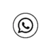 Icona simbolo WhatsApp per contattare Feel Good Show